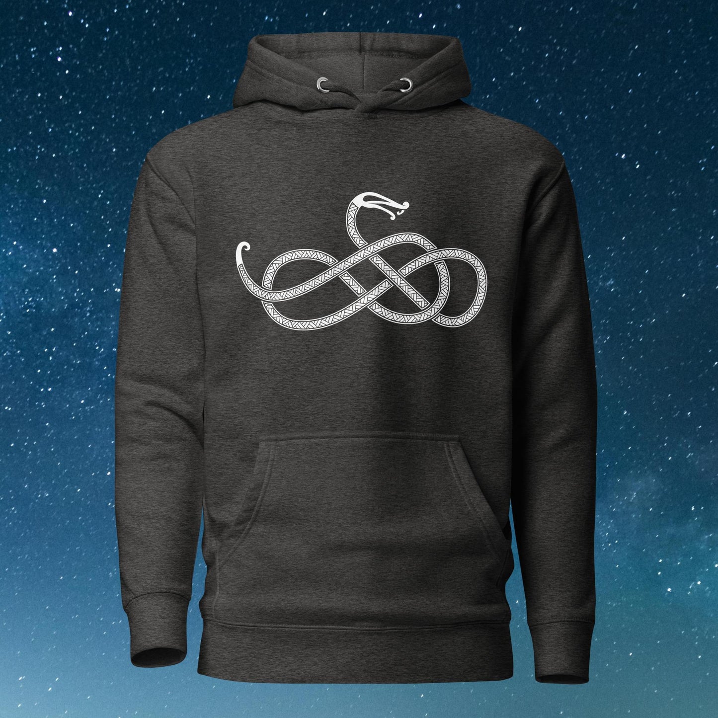 Old Norse Jörmungandr Viking Hoodie