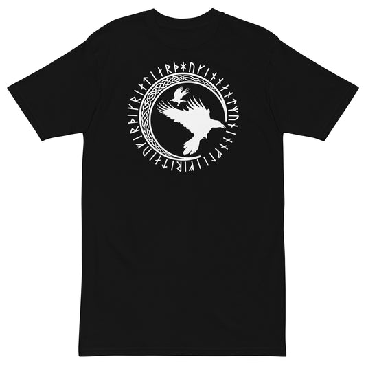 Mens T-shirt, Huginn and Munnin, ravens of Odin