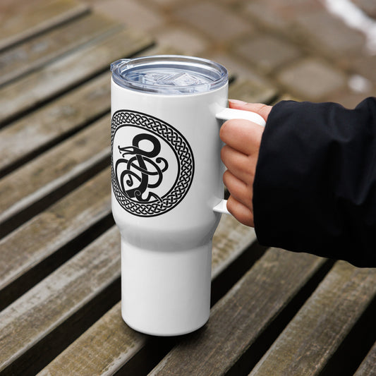 Jörmungandr travel cup, for the viking on the go